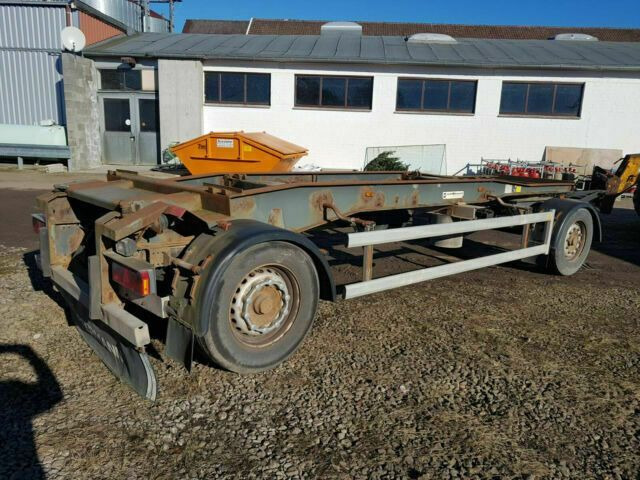Huffermann HSA 1870 Abrollanhänger Deutsche Maschine - קרון נגרר מוביל מכולות/ החלפת גוף: תמונה 2 Huffermann HSA 1870 Abrollanhänger Deutsche Maschine - קרון נגרר מוביל מכולות/ החלפת גוף: תמונה 2