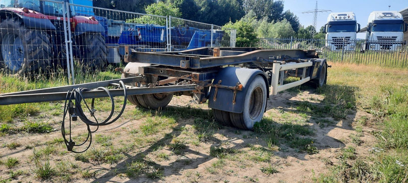 Huffermann HSA1870 Abrollanhänger - קרון נגרר מוביל מכולות/ החלפת גוף: תמונה 1 Huffermann HSA1870 Abrollanhänger - קרון נגרר מוביל מכולות/ החלפת גוף: תמונה 1