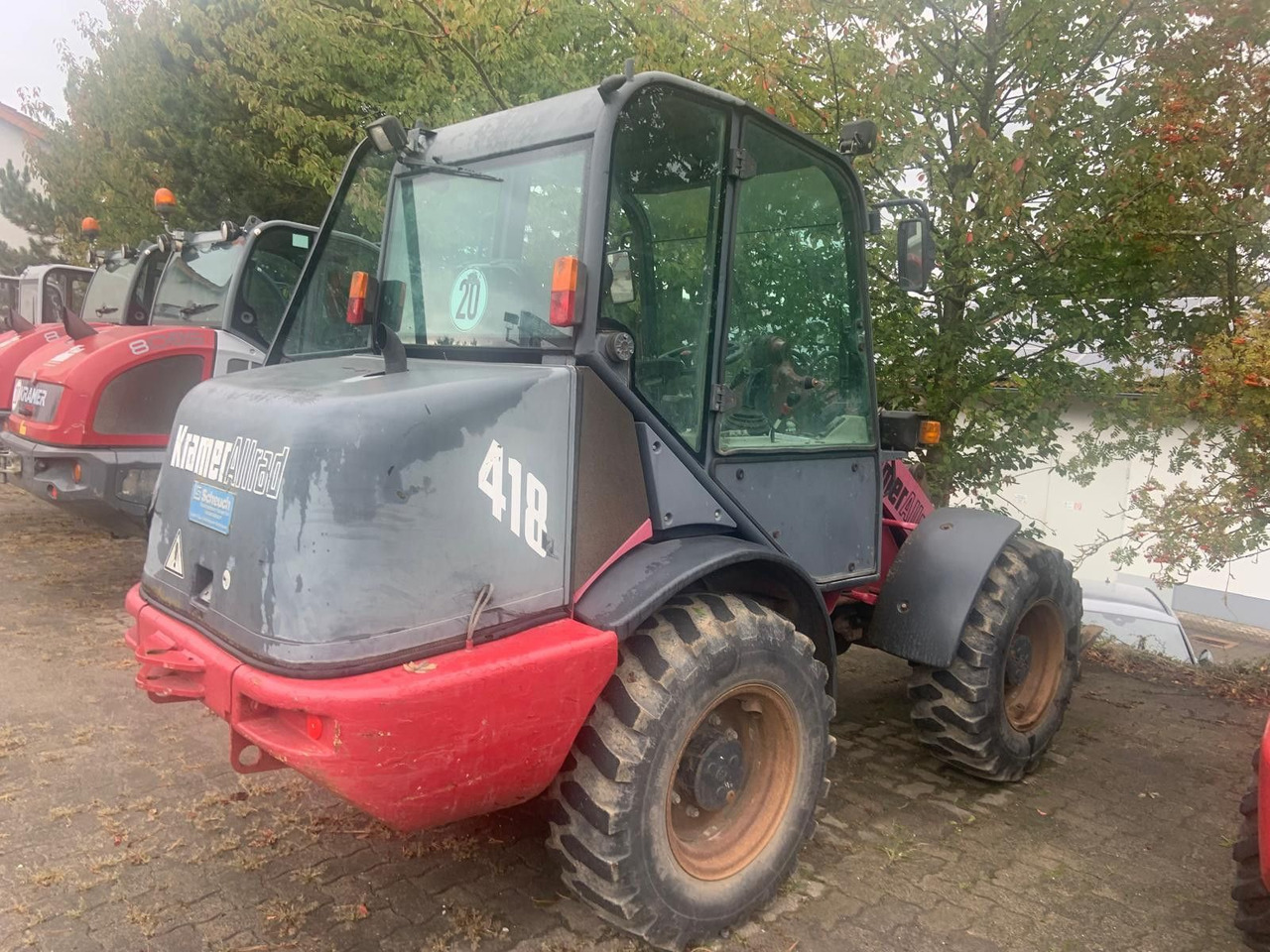 Kramer 418 Radlader 4x4 - מעמיס גלגלים: תמונה 5 Kramer 418 Radlader 4x4 - מעמיס גלגלים: תמונה 5