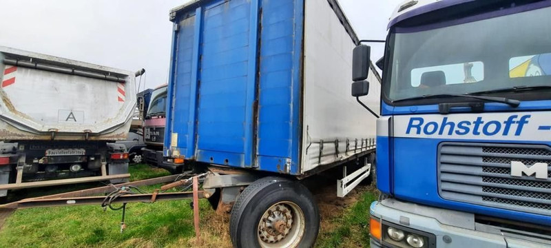 Krone ADP 27 3 Achser Anhänger - קרון נגרר עם וילונות צד: תמונה 3 Krone ADP 27 3 Achser Anhänger - קרון נגרר עם וילונות צד: תמונה 3