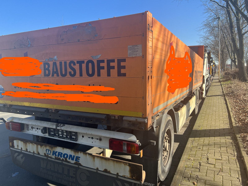 Krone Baustoff Anhänger Luftgefedert ABS - קרון נגרר צד נופל/ שטוח: תמונה 4 Krone Baustoff Anhänger Luftgefedert ABS - קרון נגרר צד נופל/ שטוח: תמונה 4