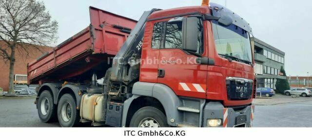 MAN 26.440TGS Kipper+Kran Meiller/Stahl - מזהיר, משאית מנוף: תמונה 3 MAN 26.440TGS Kipper+Kran Meiller/Stahl - מזהיר, משאית מנוף: תמונה 3