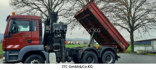 MAN 26.440TGS Kipper+Kran Meiller/Stahl - מזהיר, משאית מנוף: תמונה 5 MAN 26.440TGS Kipper+Kran Meiller/Stahl - מזהיר, משאית מנוף: תמונה 5