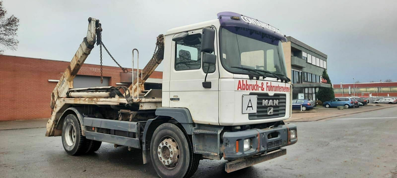 MAN ME 18.250PS Absetzkipper Meiller/Aufbau /Tele - משאית דילוג העמסה: תמונה 1 MAN ME 18.250PS Absetzkipper Meiller/Aufbau /Tele - משאית דילוג העמסה: תמונה 1