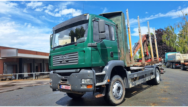 MAN TGA 18.480 Holz LKW - משאית עץ, משאית מנוף: תמונה 1 MAN TGA 18.480 Holz LKW - משאית עץ, משאית מנוף: תמונה 1