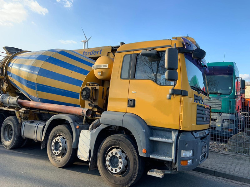 MAN TGA35.360PS 8x4 Mischer+Förderband - משאית מערבלת בטון: תמונה 1 MAN TGA35.360PS 8x4 Mischer+Förderband - משאית מערבלת בטון: תמונה 1