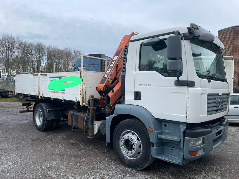 MAN TGM 18.240PS 4x2 3.S-Kipper mit Kran - מזהיר, משאית מנוף: תמונה 4 MAN TGM 18.240PS 4x2 3.S-Kipper mit Kran - מזהיר, משאית מנוף: תמונה 4