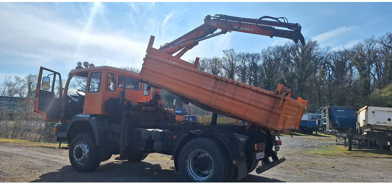 MAN TGM 18.240PS 4x4 3.S-Kipper mit Kran - מזהיר, משאית מנוף: תמונה 4 MAN TGM 18.240PS 4x4 3.S-Kipper mit Kran - מזהיר, משאית מנוף: תמונה 4