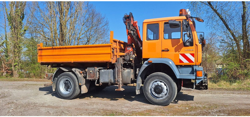 MAN TGM 18.240PS 4x4 3.S-Kipper mit Kran - מזהיר, משאית מנוף: תמונה 5 MAN TGM 18.240PS 4x4 3.S-Kipper mit Kran - מזהיר, משאית מנוף: תמונה 5