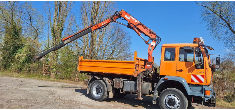 MAN TGM 18.240PS 4x4 3.S-Kipper mit Kran - מזהיר, משאית מנוף: תמונה 3 MAN TGM 18.240PS 4x4 3.S-Kipper mit Kran - מזהיר, משאית מנוף: תמונה 3