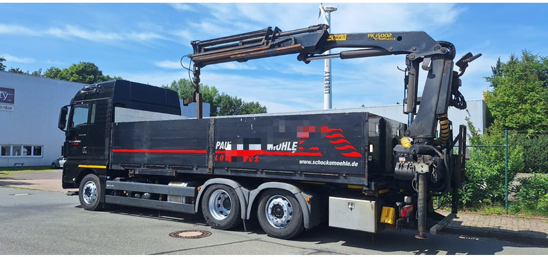 MAN TGX 26.440 6x2 LLW Pritsche mit Kran Palfinge - משאית צד נופל/ שטוחה, משאית מנוף: תמונה 3 MAN TGX 26.440 6x2 LLW Pritsche mit Kran Palfinge - משאית צד נופל/ שטוחה, משאית מנוף: תמונה 3