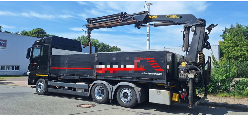 MAN TGX 26.440 6x2 LLW Pritsche mit Kran Palfinge - משאית צד נופל/ שטוחה, משאית מנוף: תמונה 2 MAN TGX 26.440 6x2 LLW Pritsche mit Kran Palfinge - משאית צד נופל/ שטוחה, משאית מנוף: תמונה 2