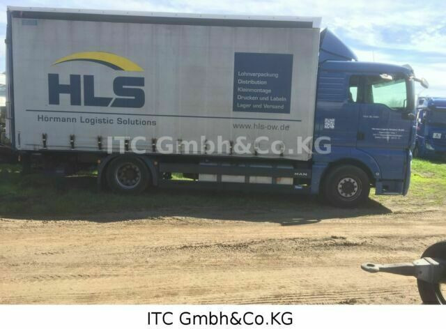 MAN TGX18.400 Pritsche Plane - משאית וילונות צד: תמונה 4 MAN TGX18.400 Pritsche Plane - משאית וילונות צד: תמונה 4