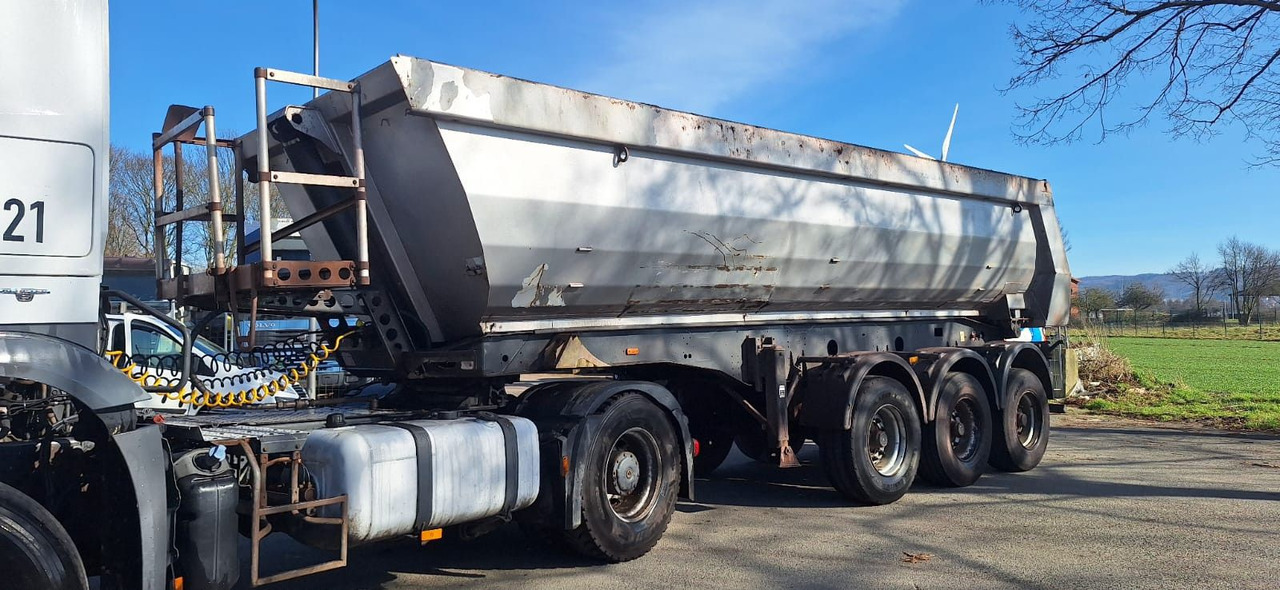 Meiller Kippmulde 3 Achser - סמיטריילר עם מזהיר: תמונה 1 Meiller Kippmulde 3 Achser - סמיטריילר עם מזהיר: תמונה 1