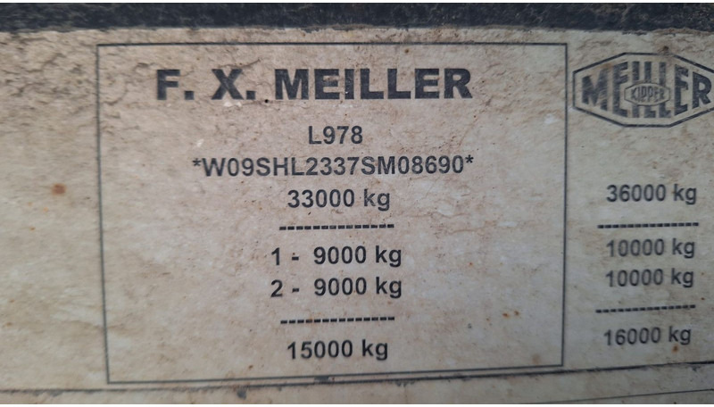 Meiller TR 2 Kippmulde 24 Kubik Stahl Zwillingsbereiffu - סמיטריילר עם מזהיר: תמונה 4 Meiller TR 2 Kippmulde 24 Kubik Stahl Zwillingsbereiffu - סמיטריילר עם מזהיר: תמונה 4