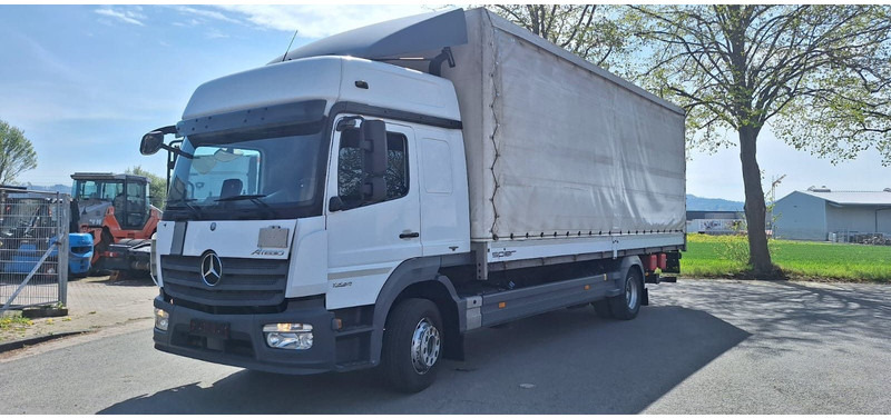 Mercedes-Benz 1224 Atego 3 G.Haus/Hochdach LBW AHK - משאית וילונות צד: תמונה 1 Mercedes-Benz 1224 Atego 3 G.Haus/Hochdach LBW AHK - משאית וילונות צד: תמונה 1