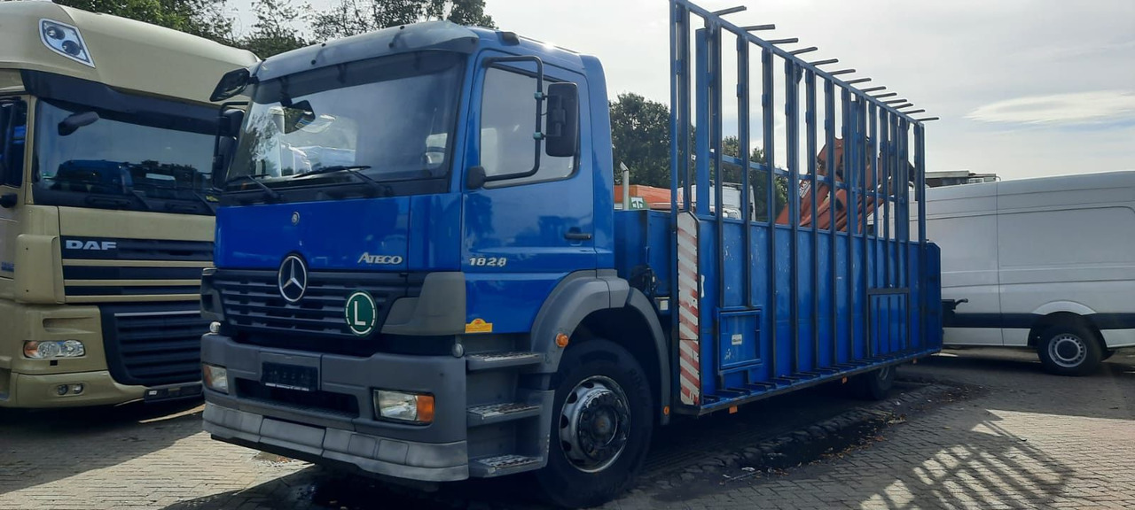 Mercedes-Benz 1828 Pritsche+Glastransport - משאית צד נופל/ שטוחה: תמונה 2 Mercedes-Benz 1828 Pritsche+Glastransport - משאית צד נופל/ שטוחה: תמונה 2
