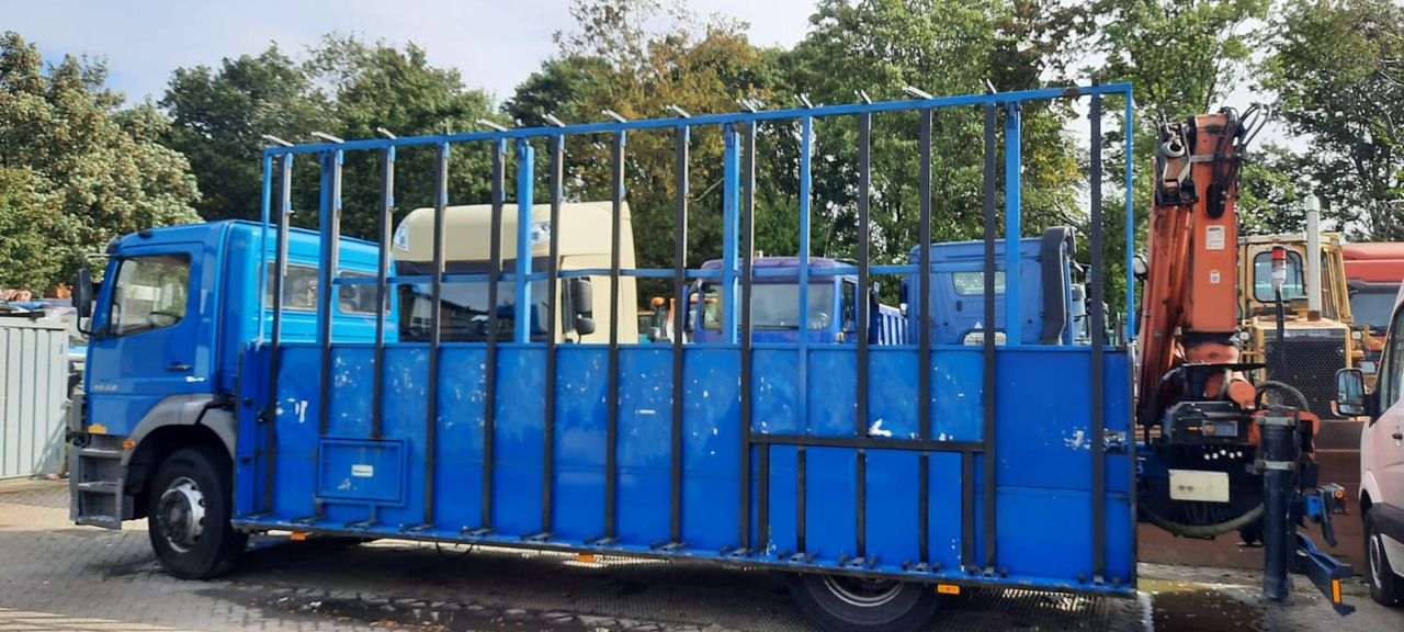 Mercedes-Benz 1828 Pritsche+Glastransport - משאית צד נופל/ שטוחה: תמונה 3 Mercedes-Benz 1828 Pritsche+Glastransport - משאית צד נופל/ שטוחה: תמונה 3