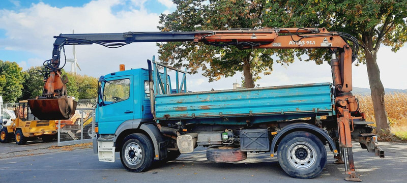 Mercedes-Benz 1828K 4x2 Kipper KRAN+Funk/Greifer - מזהיר, משאית מנוף: תמונה 3 Mercedes-Benz 1828K 4x2 Kipper KRAN+Funk/Greifer - מזהיר, משאית מנוף: תמונה 3