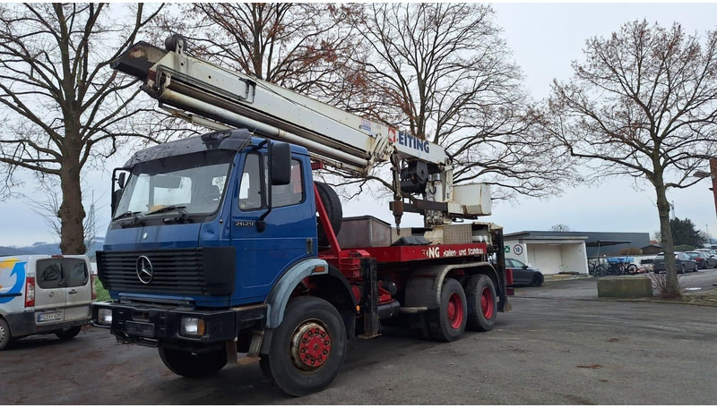 Mercedes-Benz 2629 AK Motorwagen mit Kran 6x6 - עגורן מעמיס: תמונה 3 Mercedes-Benz 2629 AK Motorwagen mit Kran 6x6 - עגורן מעמיס: תמונה 3