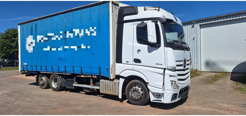 Mercedes-Benz 2642 Jumbozug Mit Hänger - משאית וילונות צד: תמונה 3 Mercedes-Benz 2642 Jumbozug Mit Hänger - משאית וילונות צד: תמונה 3