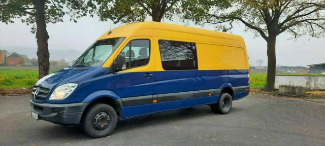 Mercedes-Benz 513CDI Sprinter Doka Maxi - כלי רכב מסחרי עם לוח, כלי רכב מסחרי קומבי: תמונה 1 Mercedes-Benz 513CDI Sprinter Doka Maxi - כלי רכב מסחרי עם לוח, כלי רכב מסחרי קומבי: תמונה 1