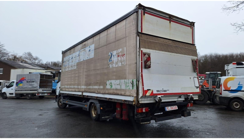 משאית וילונות צד Mercedes-Benz 816 Atego 4x2 Plane Spriegel Klima: תמונה 10