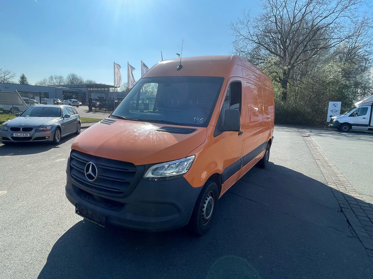 Mercedes-Benz Sprinter 314 CDI Lang/Hoch Klima - כלי רכב מסחרי עם לוח: תמונה 2 Mercedes-Benz Sprinter 314 CDI Lang/Hoch Klima - כלי רכב מסחרי עם לוח: תמונה 2