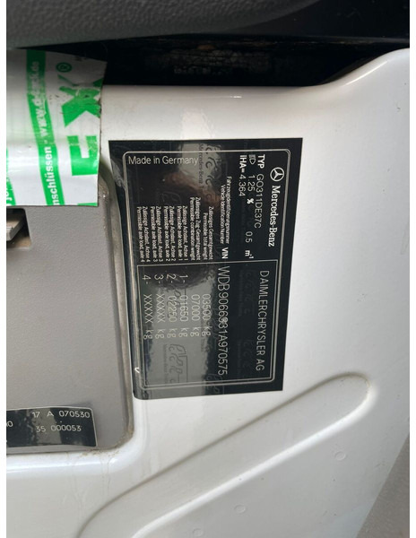 הַחכָּרָה Mercedes-Benz Sprinter 315 Mercedes-Benz Sprinter 315: תמונה 6