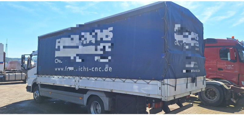 Mercedes-Benz Sprinter 818 Pritsche Plane - משאית וילונות צד: תמונה 5 Mercedes-Benz Sprinter 818 Pritsche Plane - משאית וילונות צד: תמונה 5