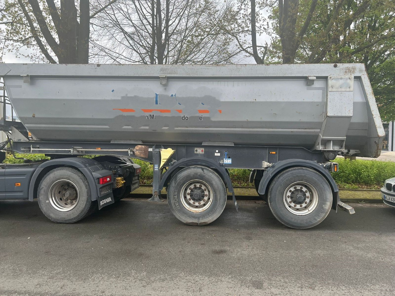 Reisch RHKS 31-20 Kippauflieger - סמיטריילר עם מזהיר: תמונה 1 Reisch RHKS 31-20 Kippauflieger - סמיטריילר עם מזהיר: תמונה 1