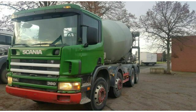 Scania 124-380PS 8x4 9-Qubik Stetter Euro:4 ZF-Schalte - משאית מערבלת בטון: תמונה 2 Scania 124-380PS 8x4 9-Qubik Stetter Euro:4 ZF-Schalte - משאית מערבלת בטון: תמונה 2