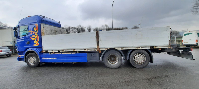 Scania G440 Pritsche 6x2 Kran am Heck vor - משאית צד נופל/ שטוחה, משאית מנוף: תמונה 5 Scania G440 Pritsche 6x2 Kran am Heck vor - משאית צד נופל/ שטוחה, משאית מנוף: תמונה 5