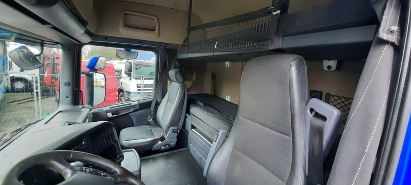 משאית צד נופל/ שטוחה, משאית מנוף Scania G440 Pritsche 6x2 Kran am Heck vor: תמונה 8