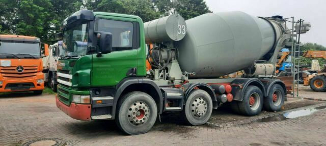 Scania P340PS 4-Achser 8x4 Betonmischer Euro:4 - משאית מערבלת בטון: תמונה 1 Scania P340PS 4-Achser 8x4 Betonmischer Euro:4 - משאית מערבלת בטון: תמונה 1