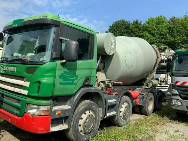 Scania P340PS 8x4 Blatt/Blatt 1-Hand - משאית מערבלת בטון: תמונה 1 Scania P340PS 8x4 Blatt/Blatt 1-Hand - משאית מערבלת בטון: תמונה 1
