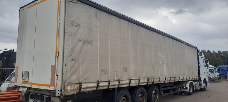 Schmitz Cargobull 3-Achser Pritsche Plane - סמיטריילר עם וילונות צד: תמונה 4 Schmitz Cargobull 3-Achser Pritsche Plane - סמיטריילר עם וילונות צד: תמונה 4