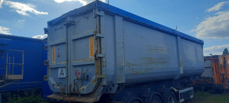 Schmitz Cargobull 3-Achser/Stahlmulde 53m3 - סמיטריילר עם מזהיר: תמונה 1 Schmitz Cargobull 3-Achser/Stahlmulde 53m3 - סמיטריילר עם מזהיר: תמונה 1