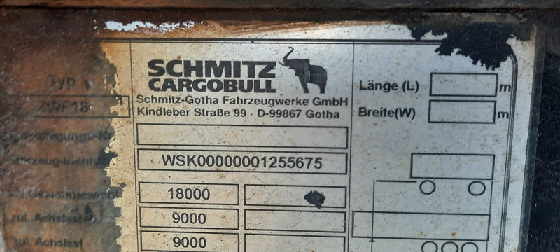 Schmitz Cargobull Containeranhänger mit Container - קרון נגרר מוביל מכולות/ החלפת גוף: תמונה 2 Schmitz Cargobull Containeranhänger mit Container - קרון נגרר מוביל מכולות/ החלפת גוף: תמונה 2