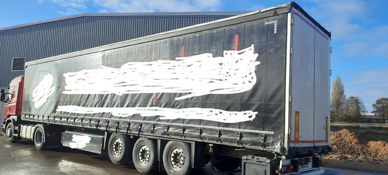 Schmitz Cargobull SCS 24 Plane Spriegel - סמיטריילר עם וילונות צד: תמונה 1 Schmitz Cargobull SCS 24 Plane Spriegel - סמיטריילר עם וילונות צד: תמונה 1