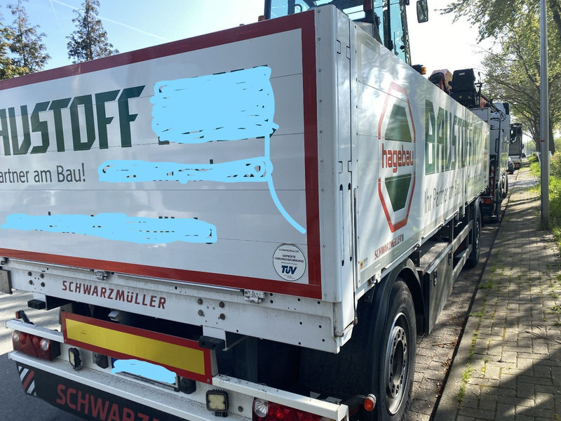 Schwarzmüller Baustoffpritsche - קרון נגרר צד נופל/ שטוח: תמונה 4 Schwarzmüller Baustoffpritsche - קרון נגרר צד נופל/ שטוח: תמונה 4