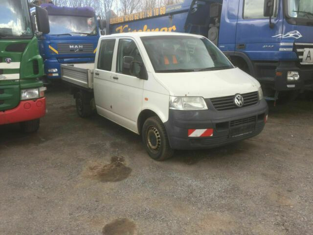 Volkswagen T5 Pritsche Doka - כלי רכב מסחרי במיטה שטוחה, כלי רכב מסחרי קומבי: תמונה 1 Volkswagen T5 Pritsche Doka - כלי רכב מסחרי במיטה שטוחה, כלי רכב מסחרי קומבי: תמונה 1