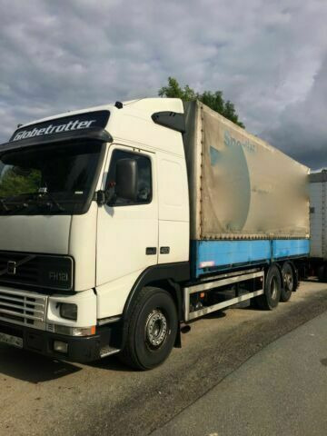 Volvo FH12-420 Euro:4Plane Spriegel mit LBW 3000kg - משאית וילונות צד: תמונה 1 Volvo FH12-420 Euro:4Plane Spriegel mit LBW 3000kg - משאית וילונות צד: תמונה 1
