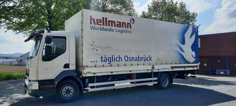 Volvo FL 6-250PS Plane Spriegel LBW Klima - משאית וילונות צד: תמונה 3 Volvo FL 6-250PS Plane Spriegel LBW Klima - משאית וילונות צד: תמונה 3