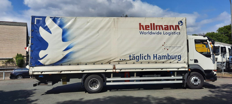 Volvo FL 6-250PS Plane Spriegel LBW Klima - משאית וילונות צד: תמונה 2 Volvo FL 6-250PS Plane Spriegel LBW Klima - משאית וילונות צד: תמונה 2