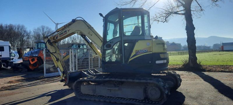 Yanmar SV 100 Bagger Deutsche Maschine 1-Hand - מיני מחפר: תמונה 4 Yanmar SV 100 Bagger Deutsche Maschine 1-Hand - מיני מחפר: תמונה 4