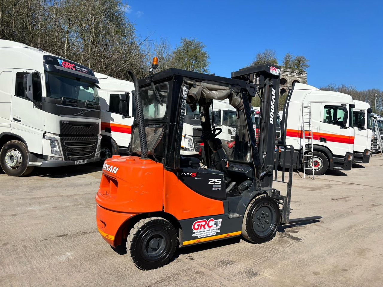 2012 DOOSAN D25S-5 Forklift - מלגזת סולר: תמונה 3 2012 DOOSAN D25S-5 Forklift - מלגזת סולר: תמונה 3