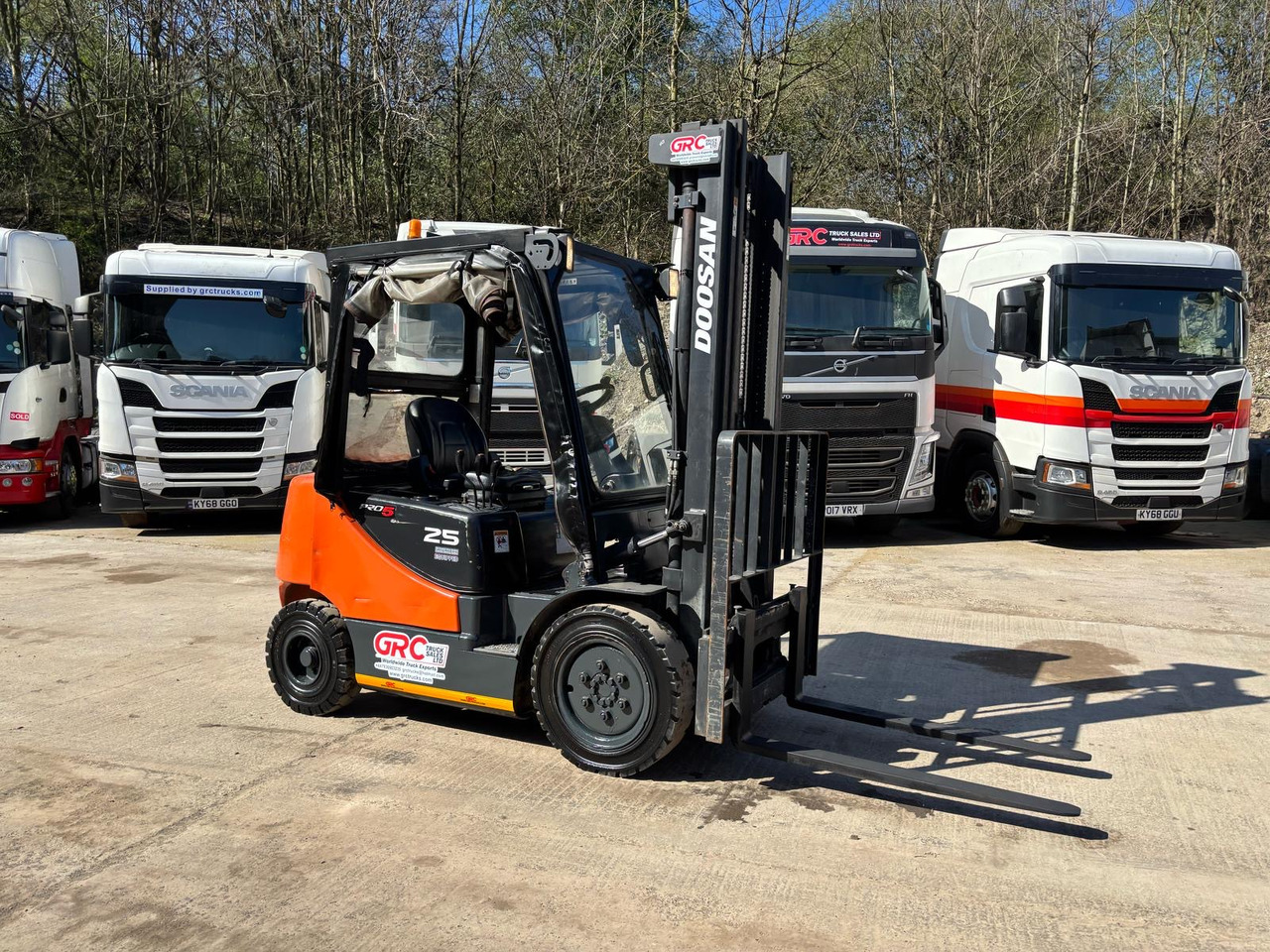2012 DOOSAN D25S-5 Forklift - מלגזת סולר: תמונה 5 2012 DOOSAN D25S-5 Forklift - מלגזת סולר: תמונה 5