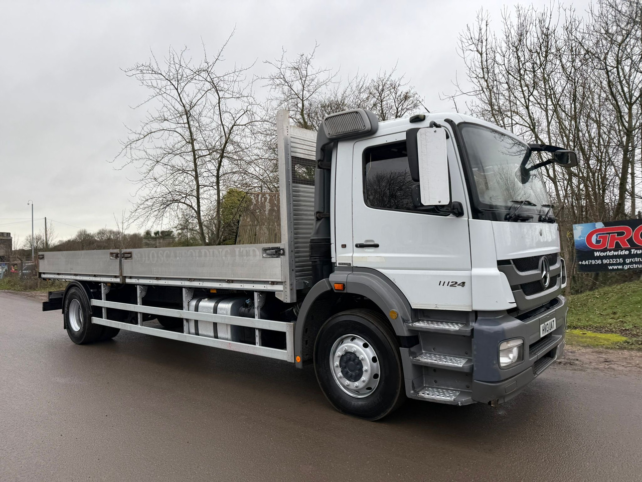 2013 Mercedes Axor 1824 Dropside Truck - משאית צד נופל/ שטוחה: תמונה 1 2013 Mercedes Axor 1824 Dropside Truck - משאית צד נופל/ שטוחה: תמונה 1