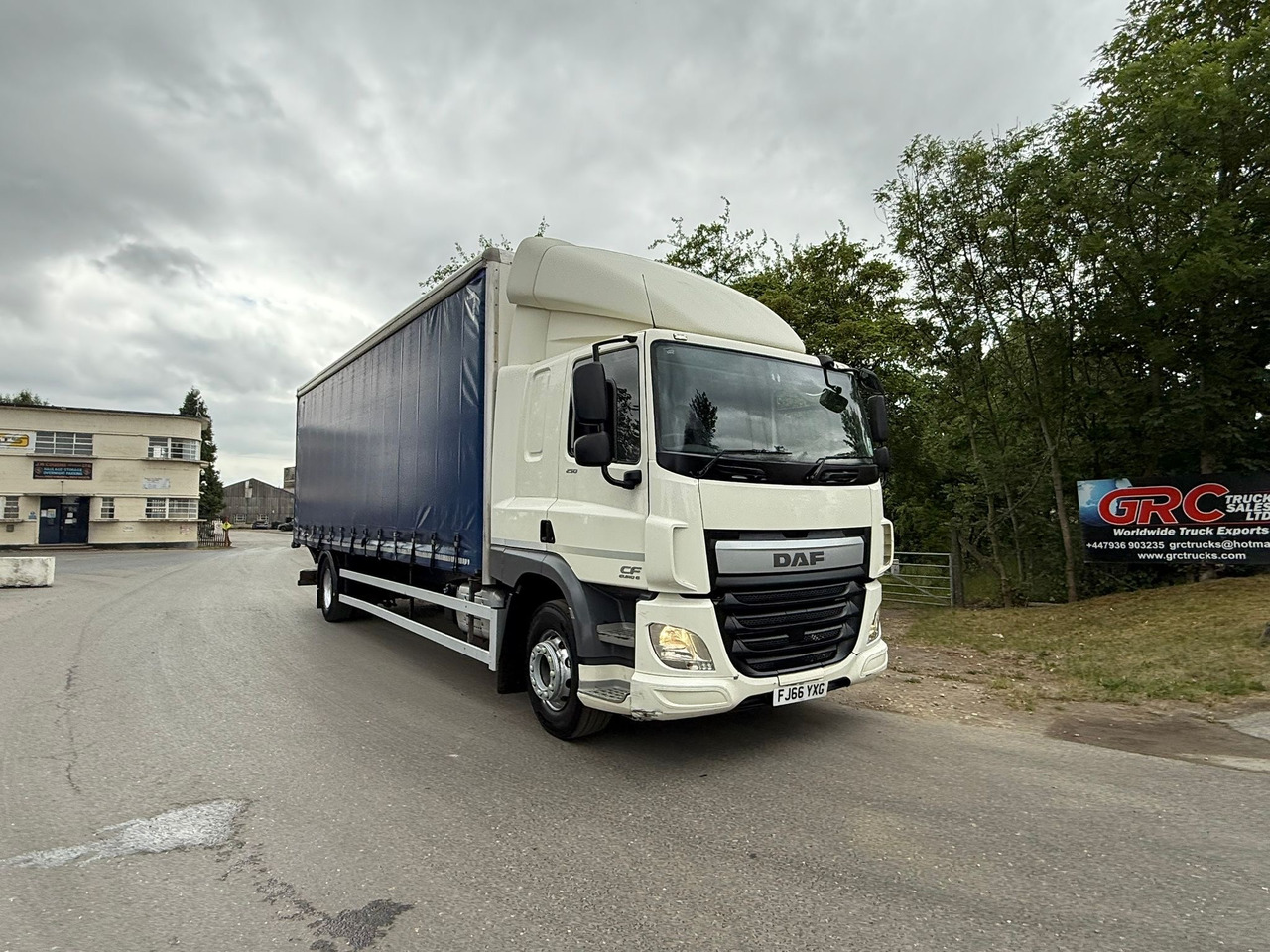 2016 DAF CF 250 Curtainside Truck - משאית וילונות צד: תמונה 4 2016 DAF CF 250 Curtainside Truck - משאית וילונות צד: תמונה 4